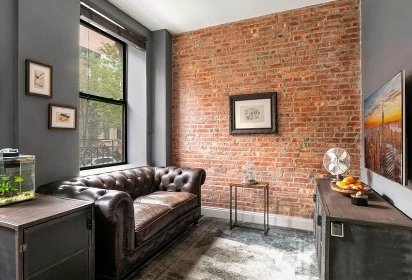 How To Paint A Room With Exposed Brick Walls